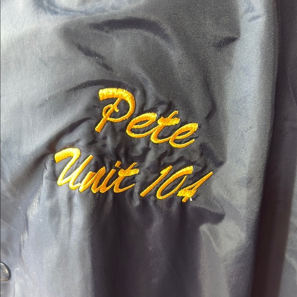 Vintage/Old School Navy Blue Truckers Jacket “Pete” - Picture 2 of 8